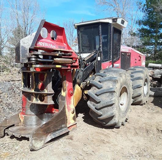 Used Prentice 2470 Feller Buncher & Stump Grinder