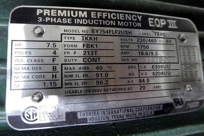 Used AMERICAN FAN COMPANY MODEL AVP-6 MATERIAL HANDLING FAN 7.5 HP