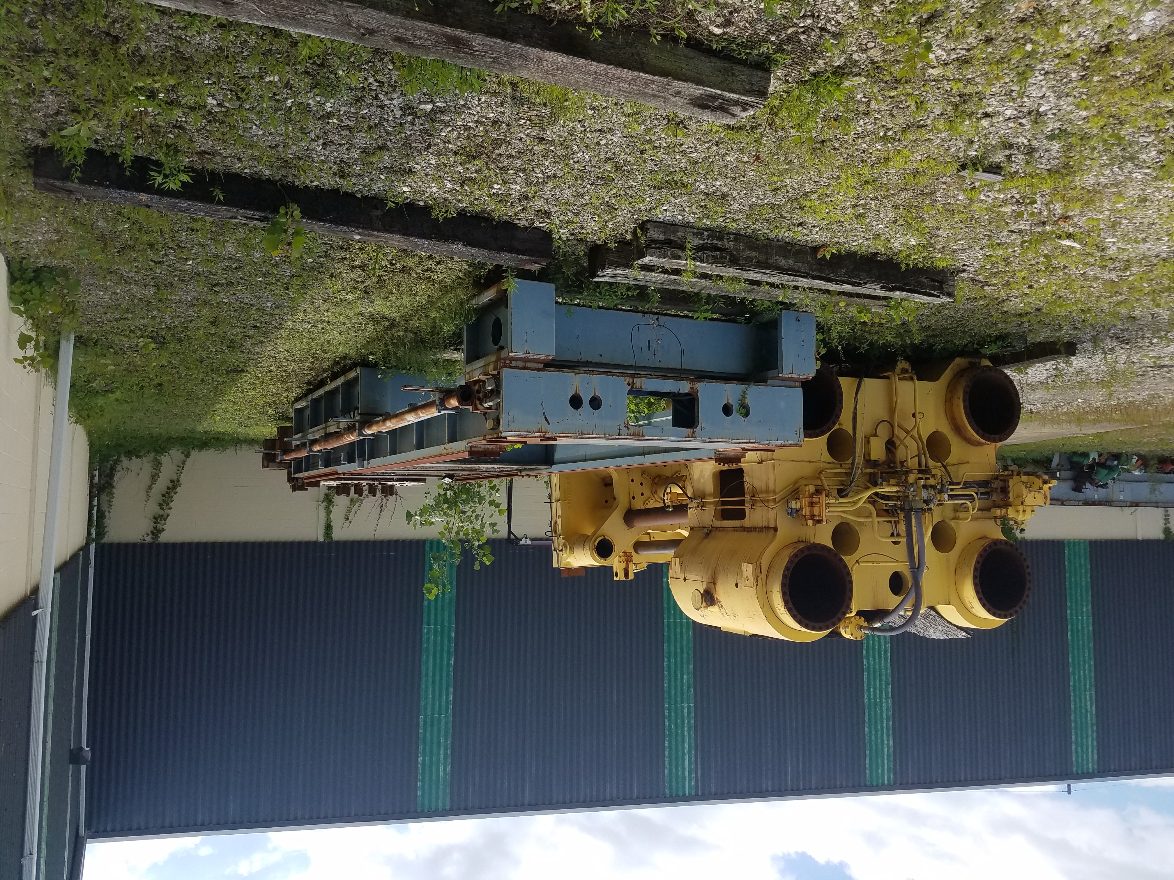 Used 2,000 Ton Engel Hydraulic Press; 4 Post Dn-Acting; Mint; Mfg. 1995