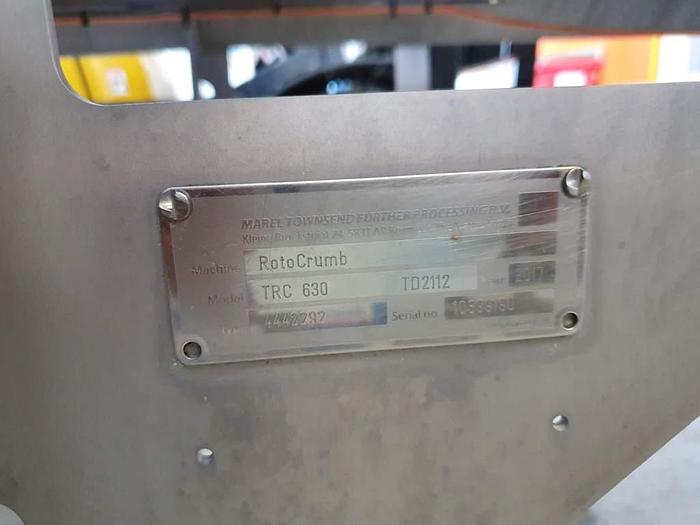 Used MAREL RotoCrumb  600 wide Crumber as new
