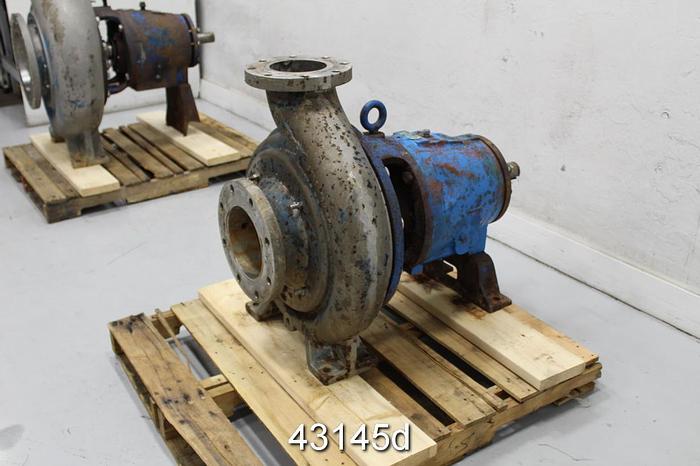 Used Goulds 3175 6x8x14 Pump, Stainless Steel Casing #43145
