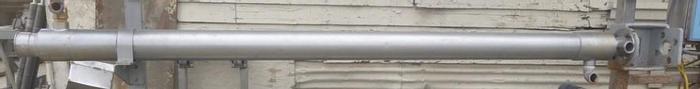 Used Heat Exchanger, Tube-in-tube, 4" X 9'10", 316 S/st, Jkt, B #L743695