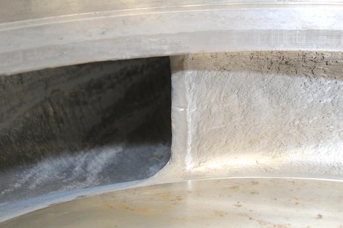 Used Goulds 3175 8x10x18H Pump, Stainless Steel Casing, 2-Vane Stainless Steel Impeller #43862