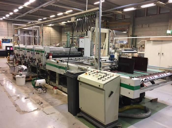 Used MECEM sheet to sheet flexo printing machine (1997)
