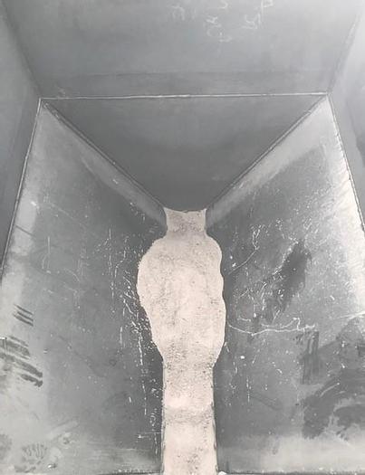 Used Feeder, Hopper, 8" x 72", C/st, Quinn #C743127