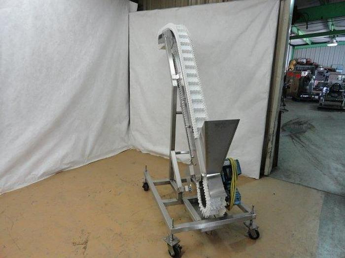 Used Stainless Steel Incline Conveyor