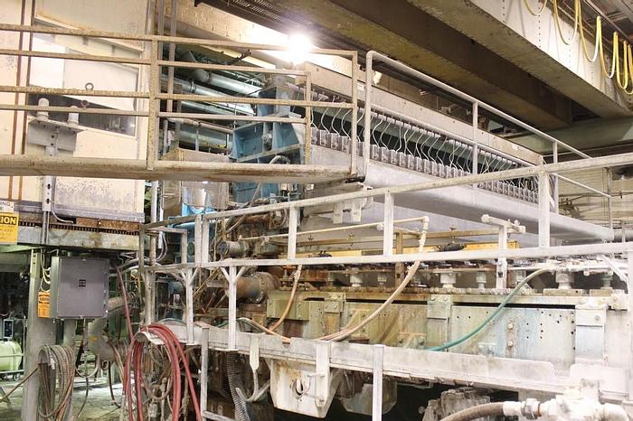 Used 180" (4.57M) BELOIT FOURDRINIER PAPER MACHINE