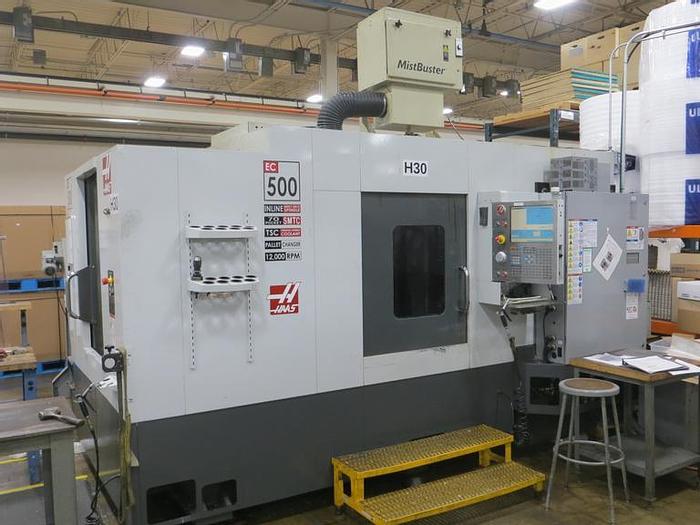 Used 2010 Haas EC-500 4-Axis