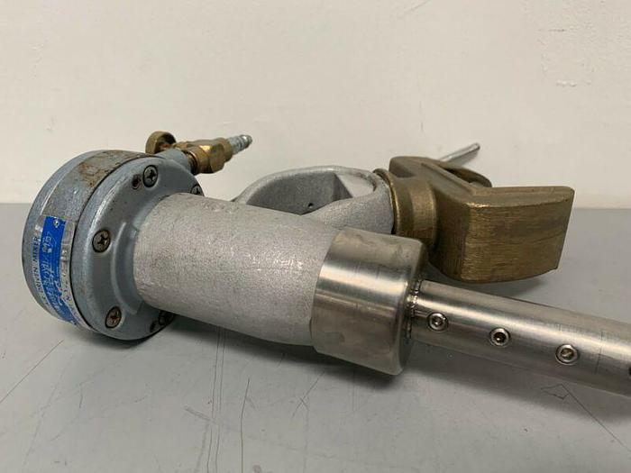 Used Midwest Mixing N-13 Air Driven Mixer w/ 36" Mixing Rod+Propeller