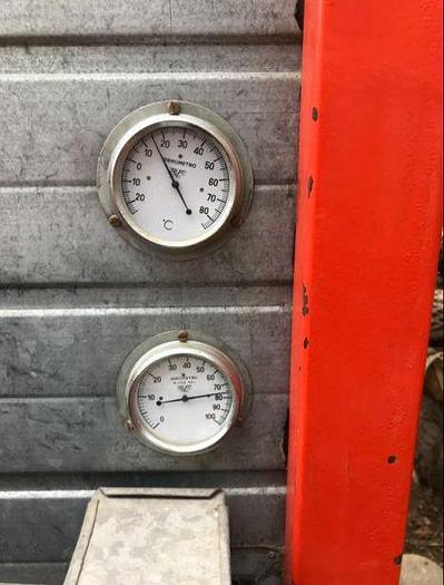 Revisionato ESSICCATOIO A CONDENSAZIONE COMPLETO DI CELLA