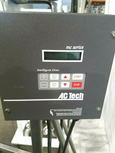 Used Lightning Stainless Steel Drum Mixing Blending Machine Mix Mixer with extra Blades