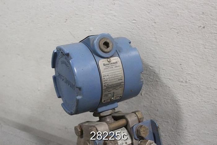 Used Rosemount Differential Pressure Transmiter, 1151DP5E22B1 #28225