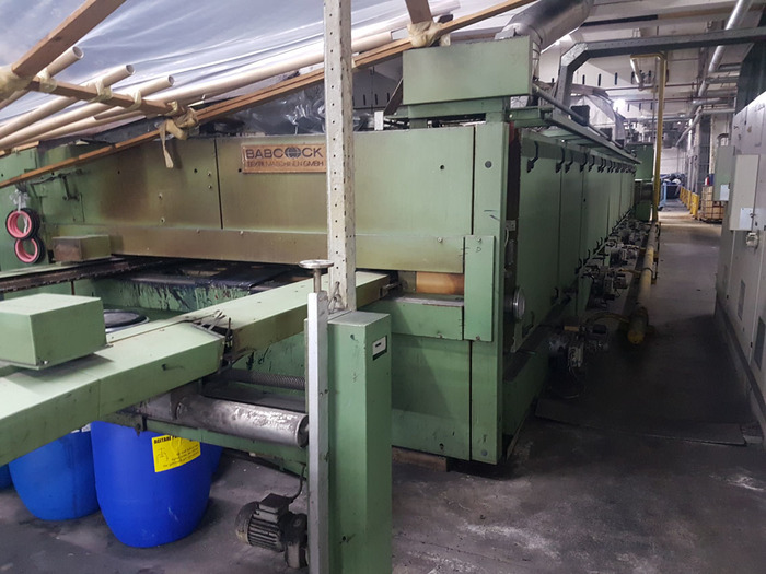Used Stenter BABCOCK 1998 1800 mm