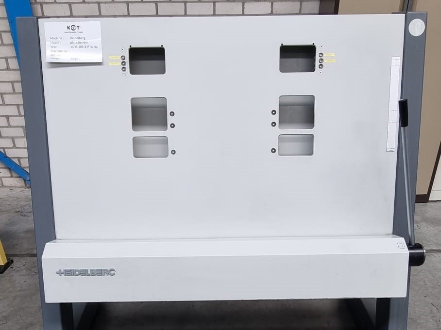Used Heidelberg plate bender (1996)