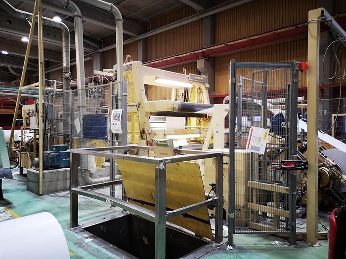 Used (FRW-165) - Slitter Rewinder, Jagenberg Vari-Step - 2100 mm