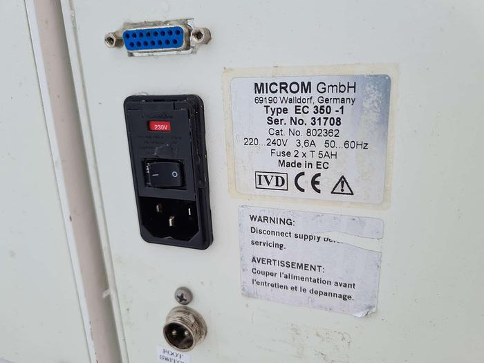 Used Microm EC-350 Modular Paraffin Embedding Center