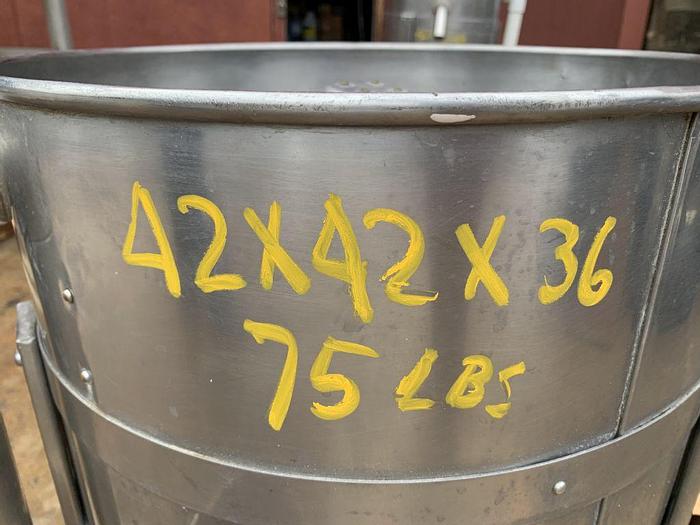 Used Washer, Rice Washer, 50-Pound Bags, S/st, Akimoto #S744464