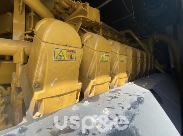 Used 1.4 MW 2014 Used Caterpillar XQ1475G Natural Gas Generator Set