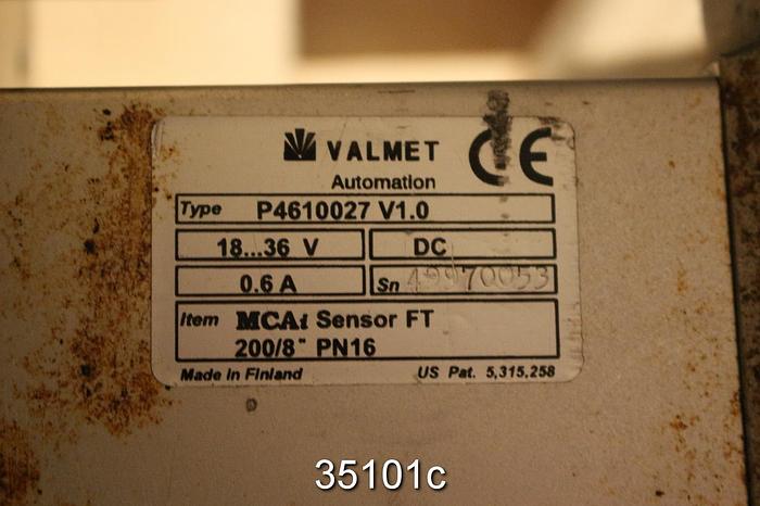 Used Valmet MCAI SENSOR FT 8" Microwave Consistency Transmitter #35101