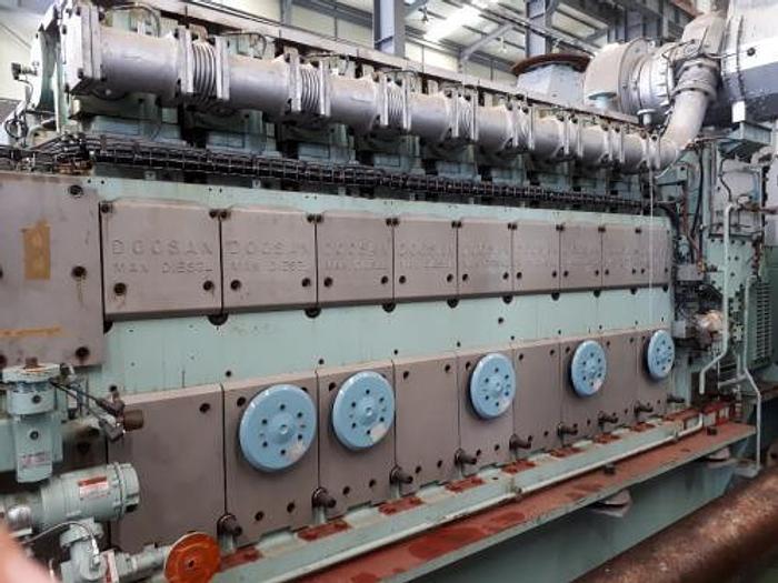1.98 MW 2013 New MAN 9L21/31 HFO Generator Sets