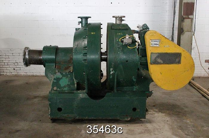 Used Sprout Bauer R34EM Double Disc Refiner, 34" Rotor #35463