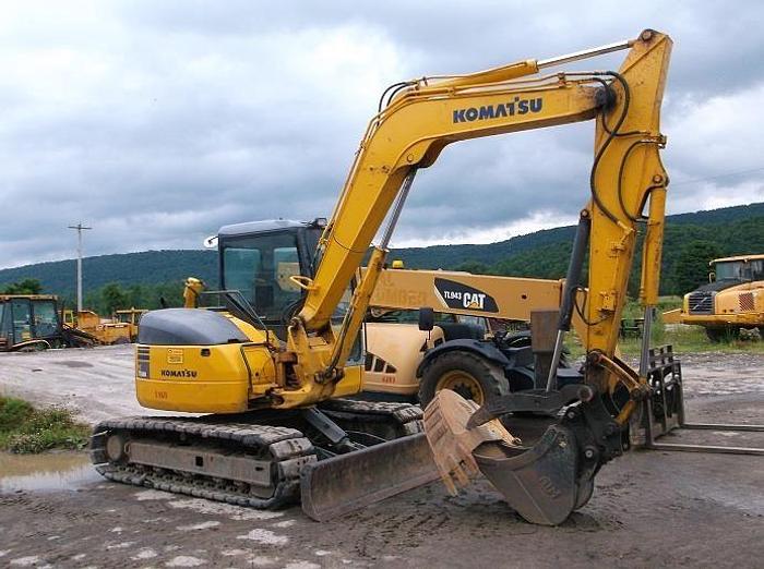 Used 2007 KOMATSU PC78MR-6