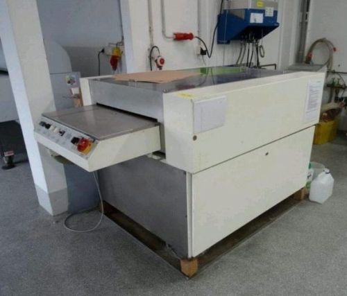 Used Koenings Marks3Zet KTW 650 dry offset plate developer 2011