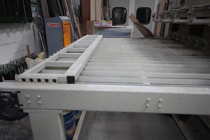 Usato 2007 Block board hot press OMC pressa per listellare OMC