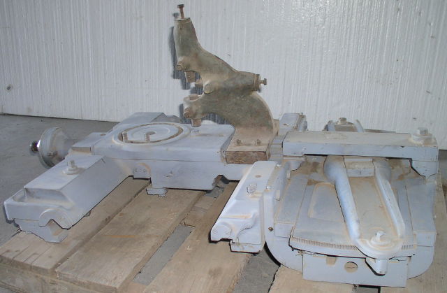 Used Monarch Lathe Saddle and Cross Slide Assembly w/ Taper Attachment