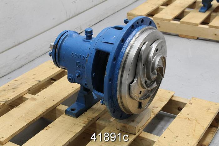Refurbished Goulds 3196 MTX Power End, 12.25" 5-Vane SS Impeller #41891