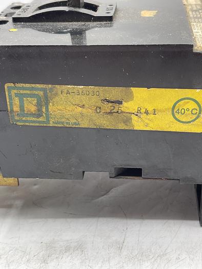 Used Square D FA-36030