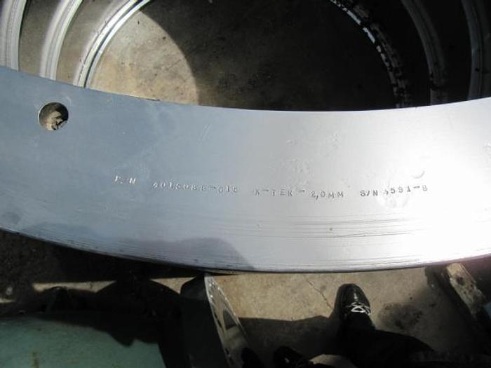 Used FIBERPREP MDL SPH 1500 PRESSURE SCREEN T316 S/S .008" HOLES