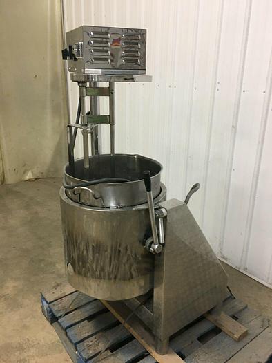 Used Caramel Cooker - LP Gas - with Agitator