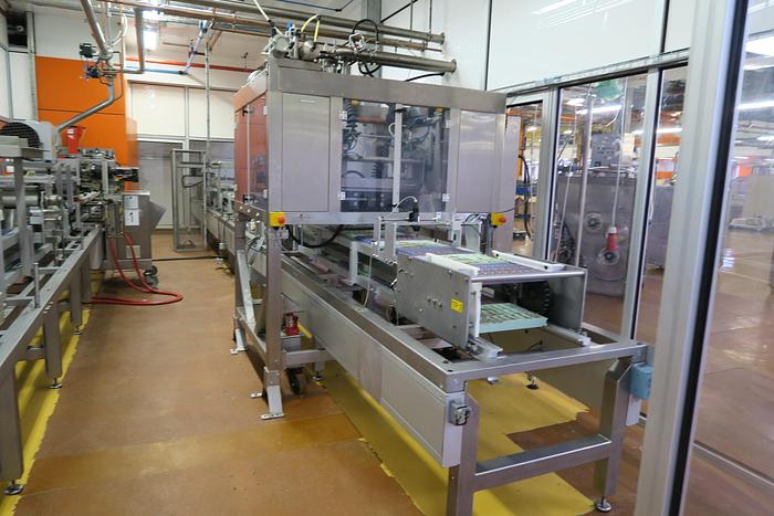 Used Aasted Frozen Cone Chocolate Moulding Line