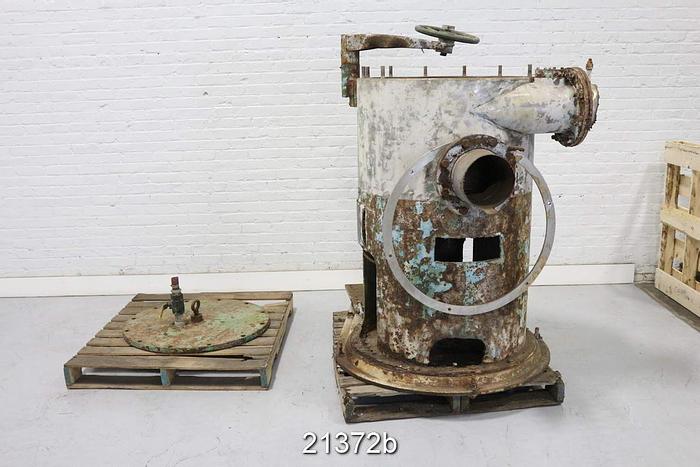 Used Black Clawson 12PSPH Pressure Screen, 0.062", 2-Foil Rotor #21372