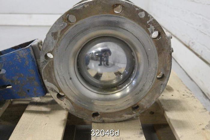 Used Neles Jamesbury R21CB08CCJK 8" V-Ball Control Valve #32046