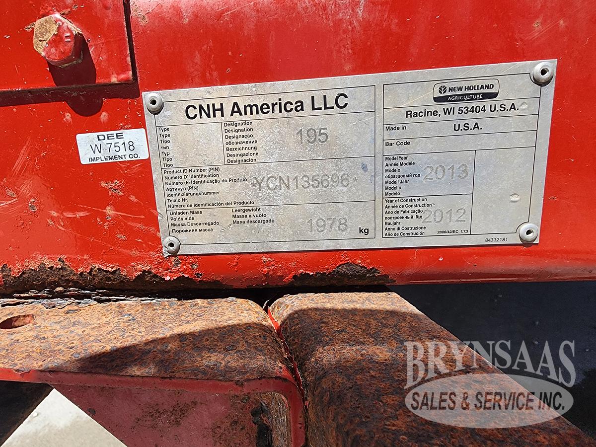 Used 2013 NEW HOLLAND 195