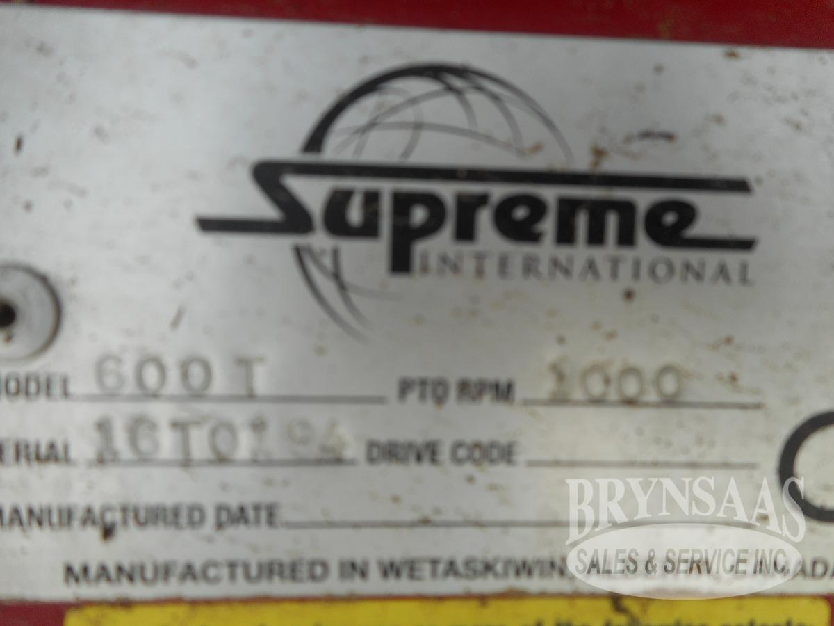 Used SUPREME 600T