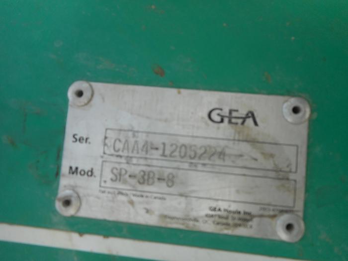 Used 2012 GEA SP-3B-8