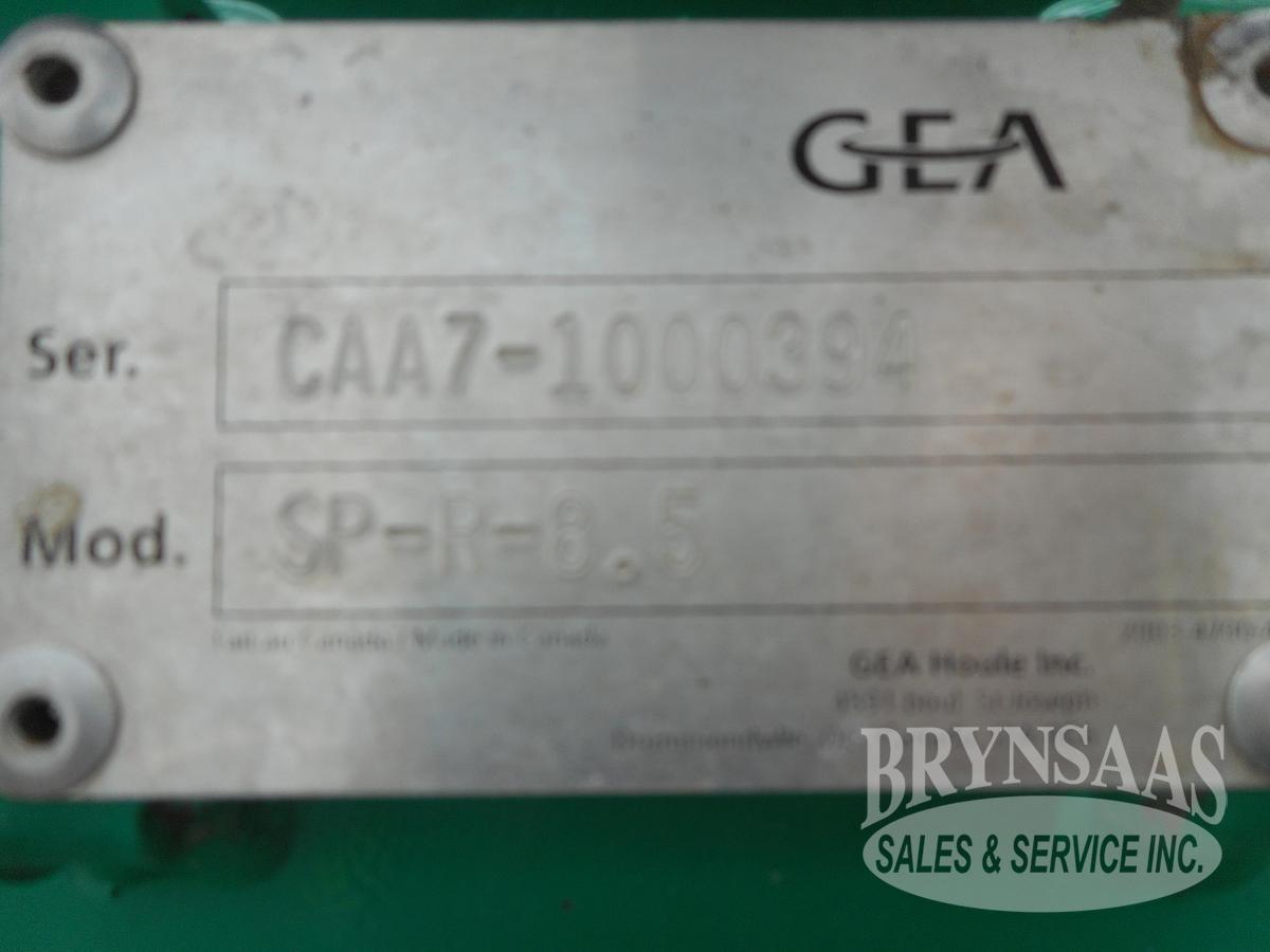 Used 2010 GEA SP-R-8.5