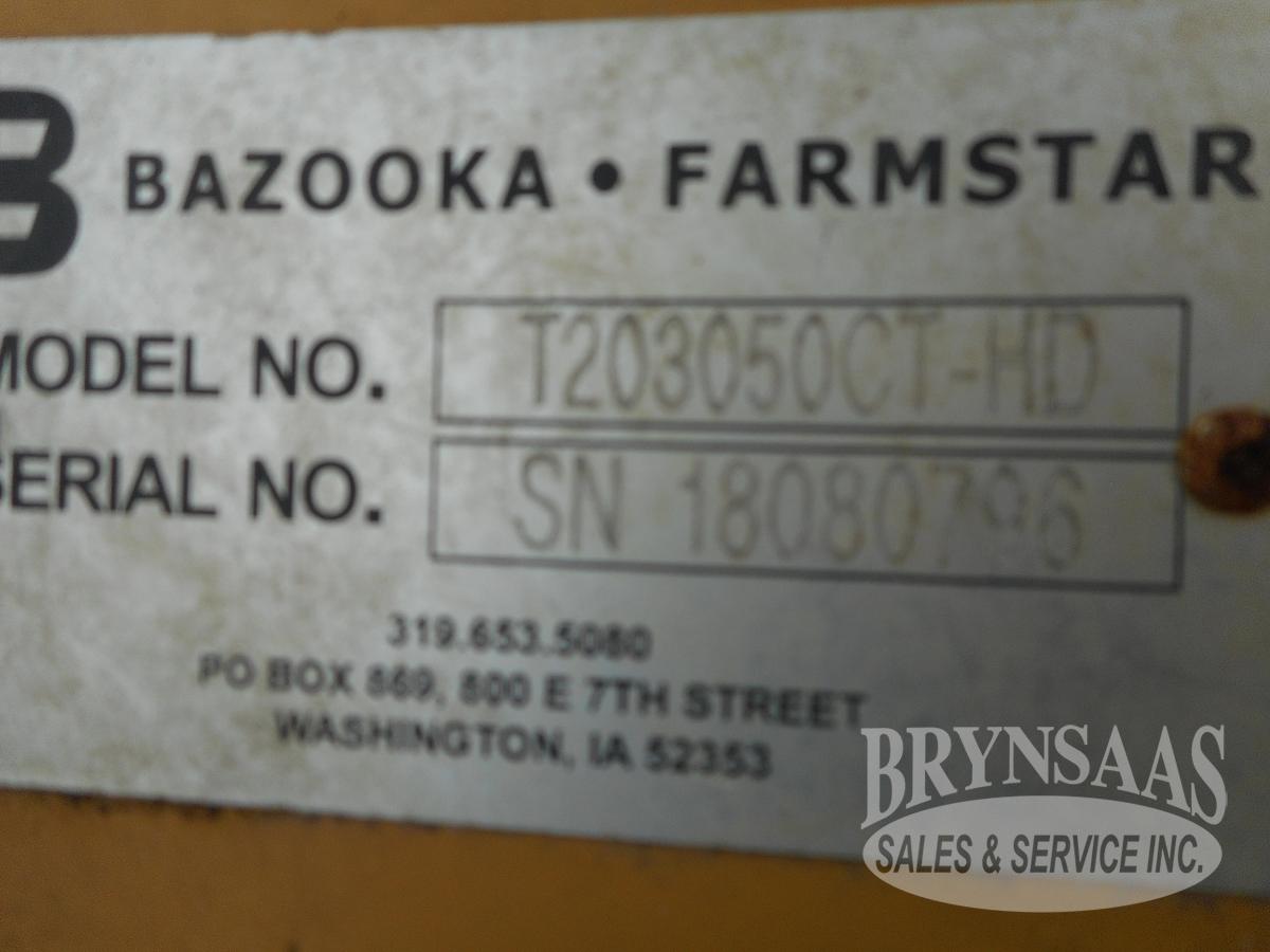 Used 2018 BAZOOKA FARMSTAR T203050CT-HD