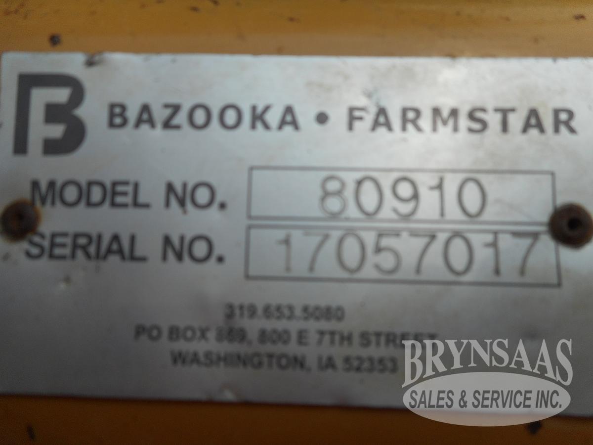 Used 2017 BAZOOKA FARMSTAR 80910