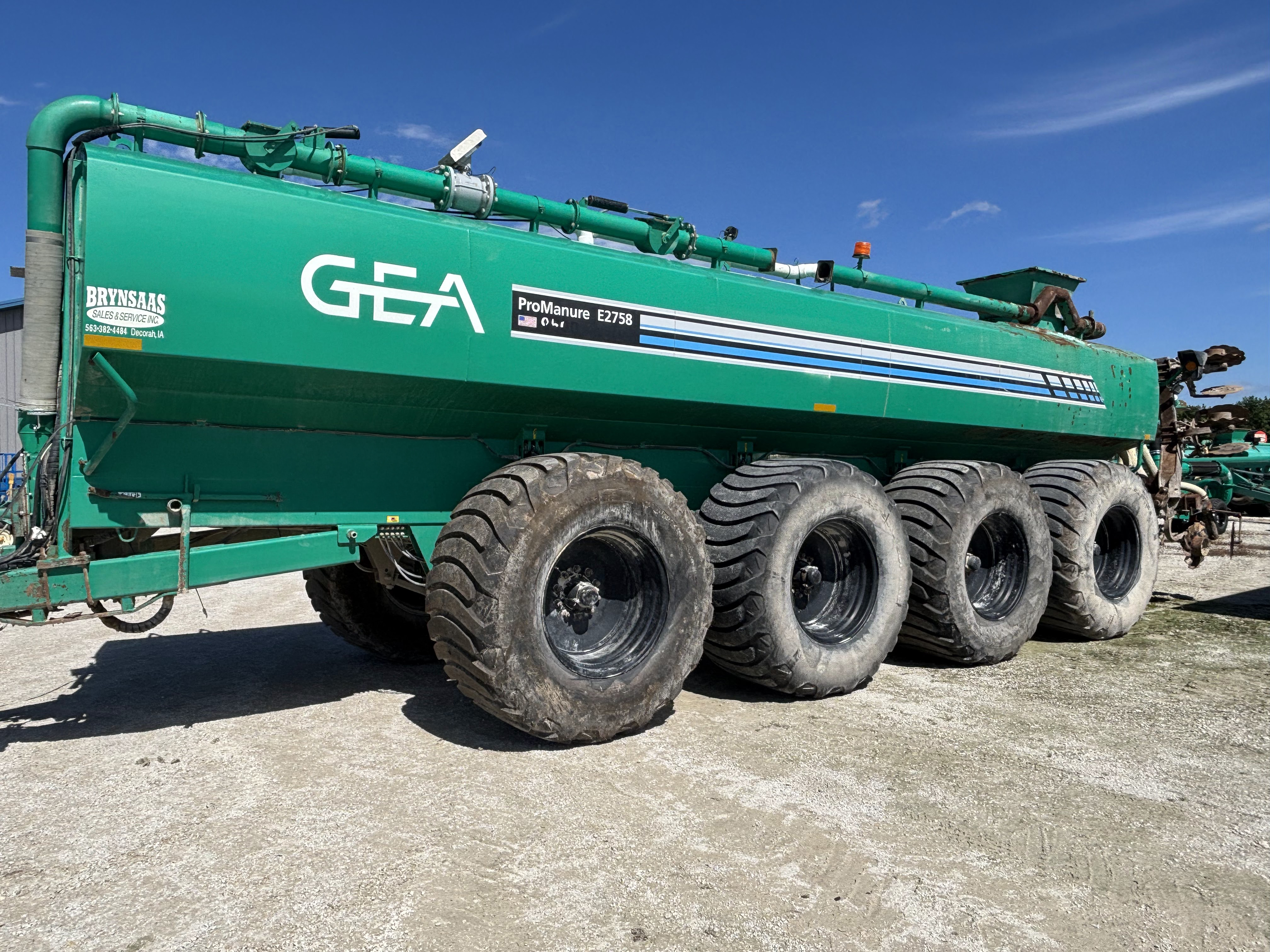 Used 2022 GEA 9500 Gallon Tank