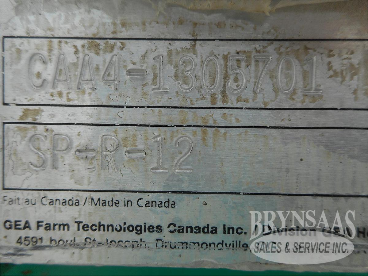 Used GEA SP-R-12 Manure Pump