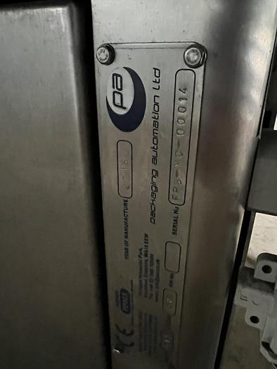 Used PA packaging automation pot sealer