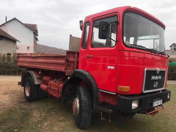 Gebruikt 1986 MAN 19.291 4x4 full steel kipper