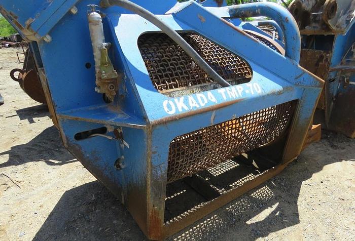 Used 2018 Okada America TMB70 Trommel, Shading Bucket