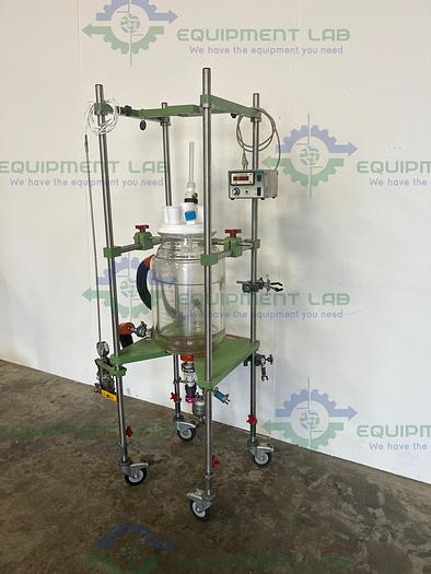 Used Chemglass  AM-0209-252MS 20 Liter Jacketed Glass Reactor