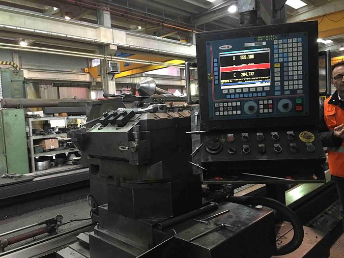 Usato TORNIO PARALLELO A TRE GUIDE TACCHI FTC 100 x 14500 CNC