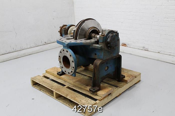 Used Goulds 3316 6x8x17 Two-Stage Split Case Pump, CF8M Casing #42757